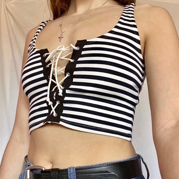 Corset crop top - Picture 2 of 2